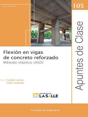 cover image of Flexión en vigas de concreto reforzado